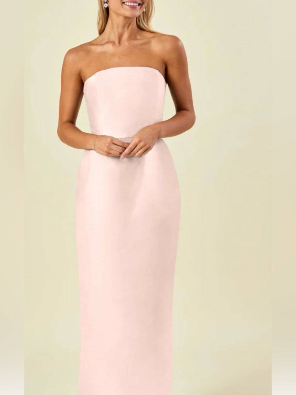Lulakate Hannah dress with straight skirt